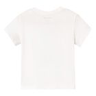 Younger Boys Ivory Cotton Safari T-Shirt, 1, hi-res