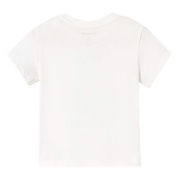 Younger Boys Ivory Cotton Safari T-Shirt