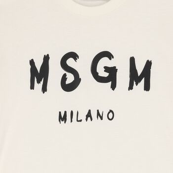 Ivory Logo T-Shirt
