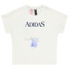 Girls White Disney T-Shirt, 1, hi-res