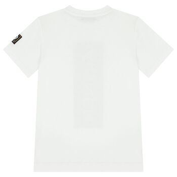 Boys White Logo T-Shirt