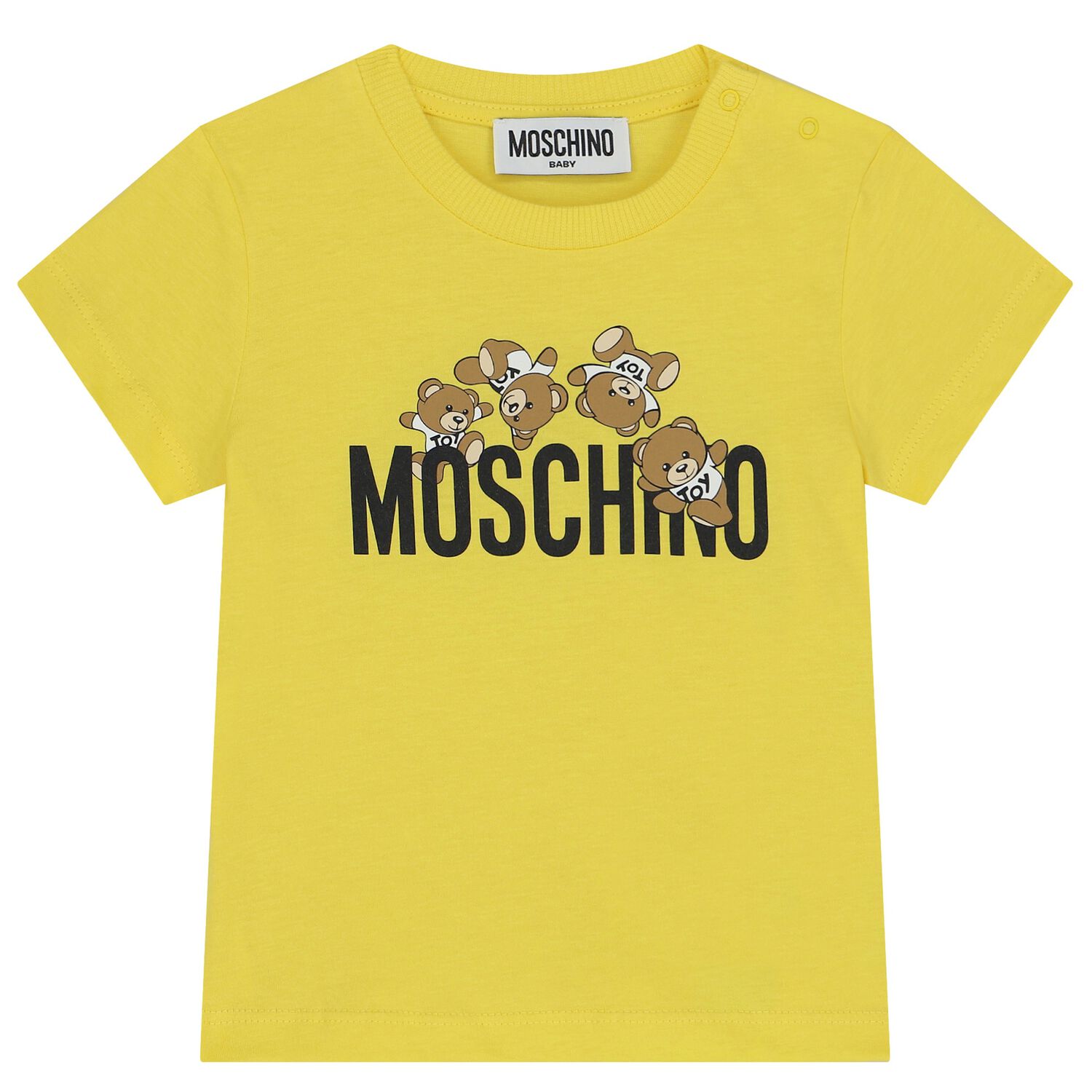 Yellow Teddy Bear  Logo T-Shirt, 4, hi-res
