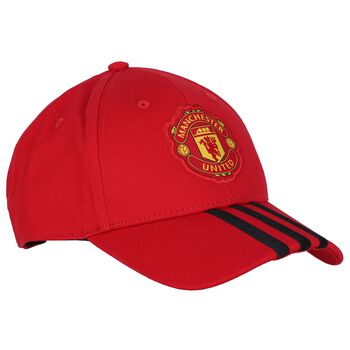 Red Manchester Logo Cap