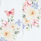 Baby Girls White Printed Babygrow, 1, hi-res