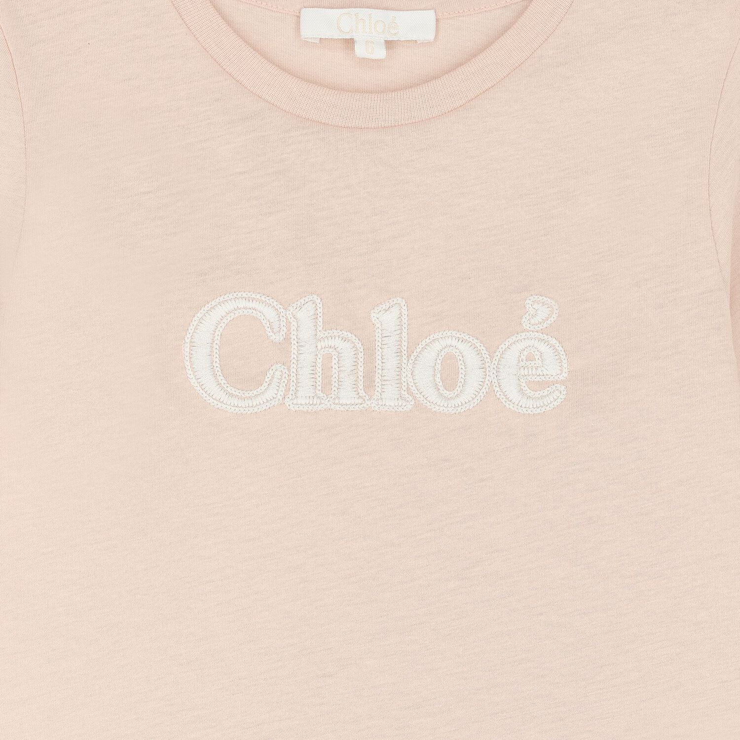 Girls Pink Logo Long Sleeve Top, 1, hi-res image number null