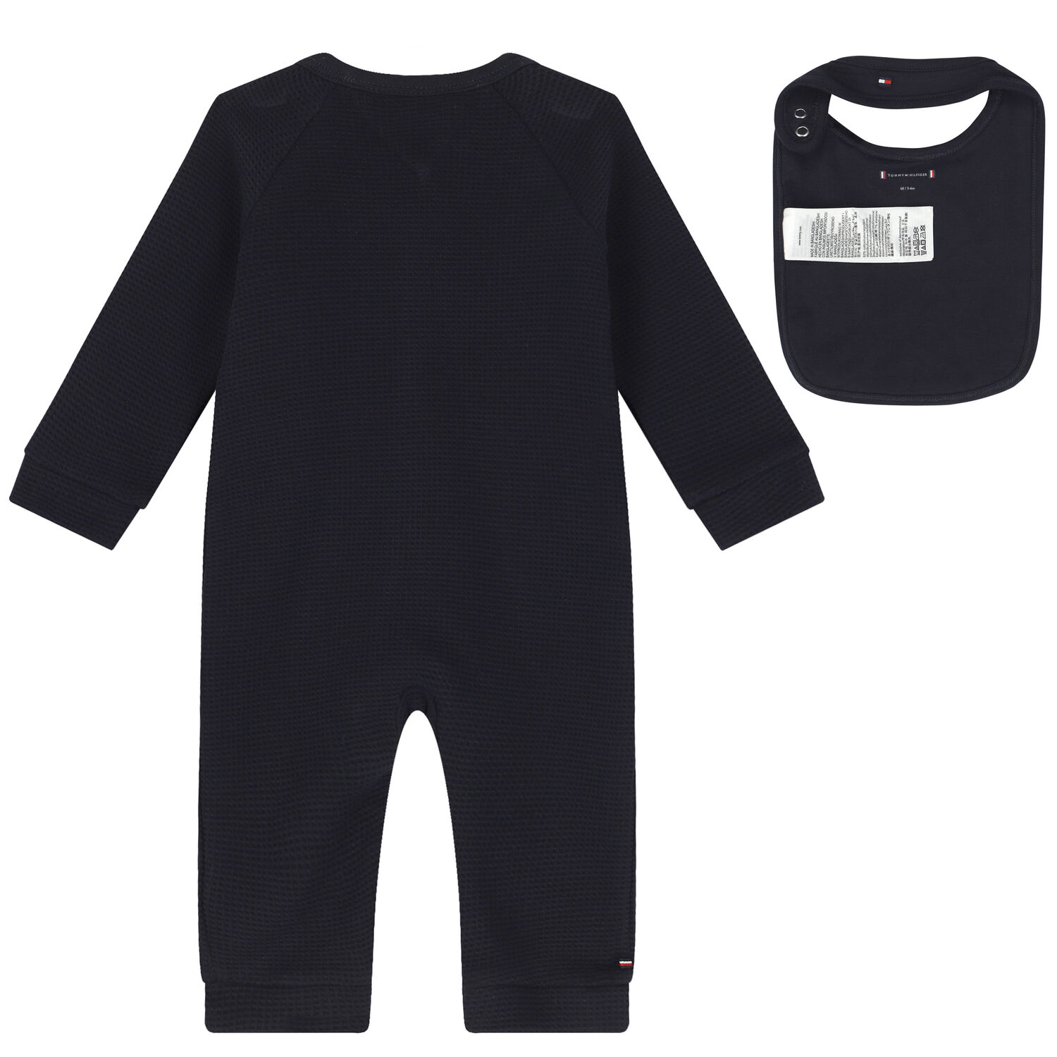 Baby Boys Navy Blue Logo Babygrow Gift Set, 1, hi-res image number null