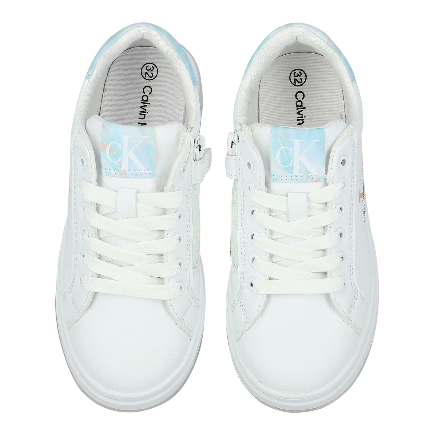 White Logo Trainers, 1, hi-res image number null