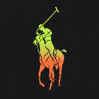 Boys Black Logo T-Shirt, 1, hi-res