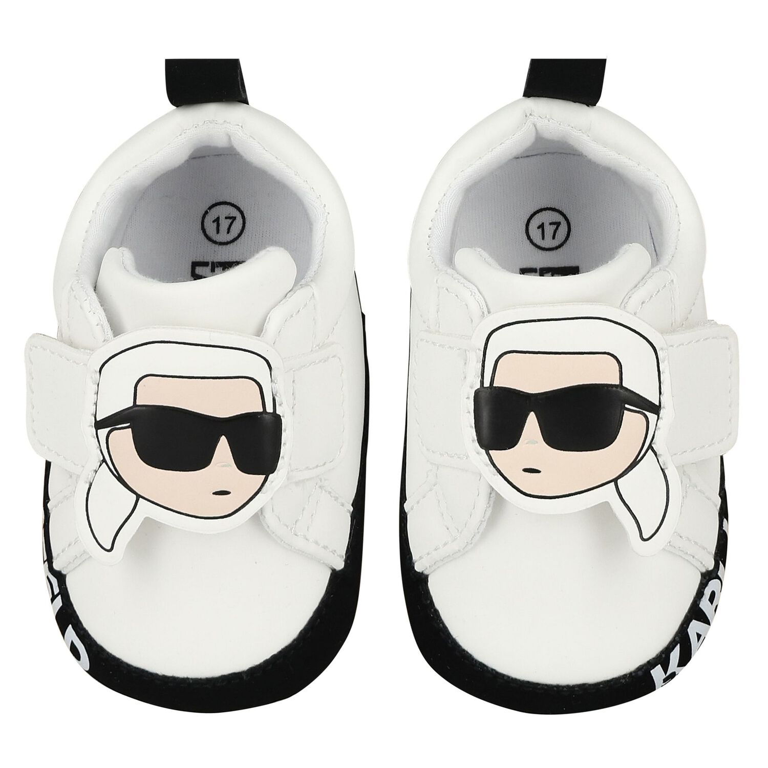 White Ikonik Baby Pre Walker Shoes , 1, hi-res image number null