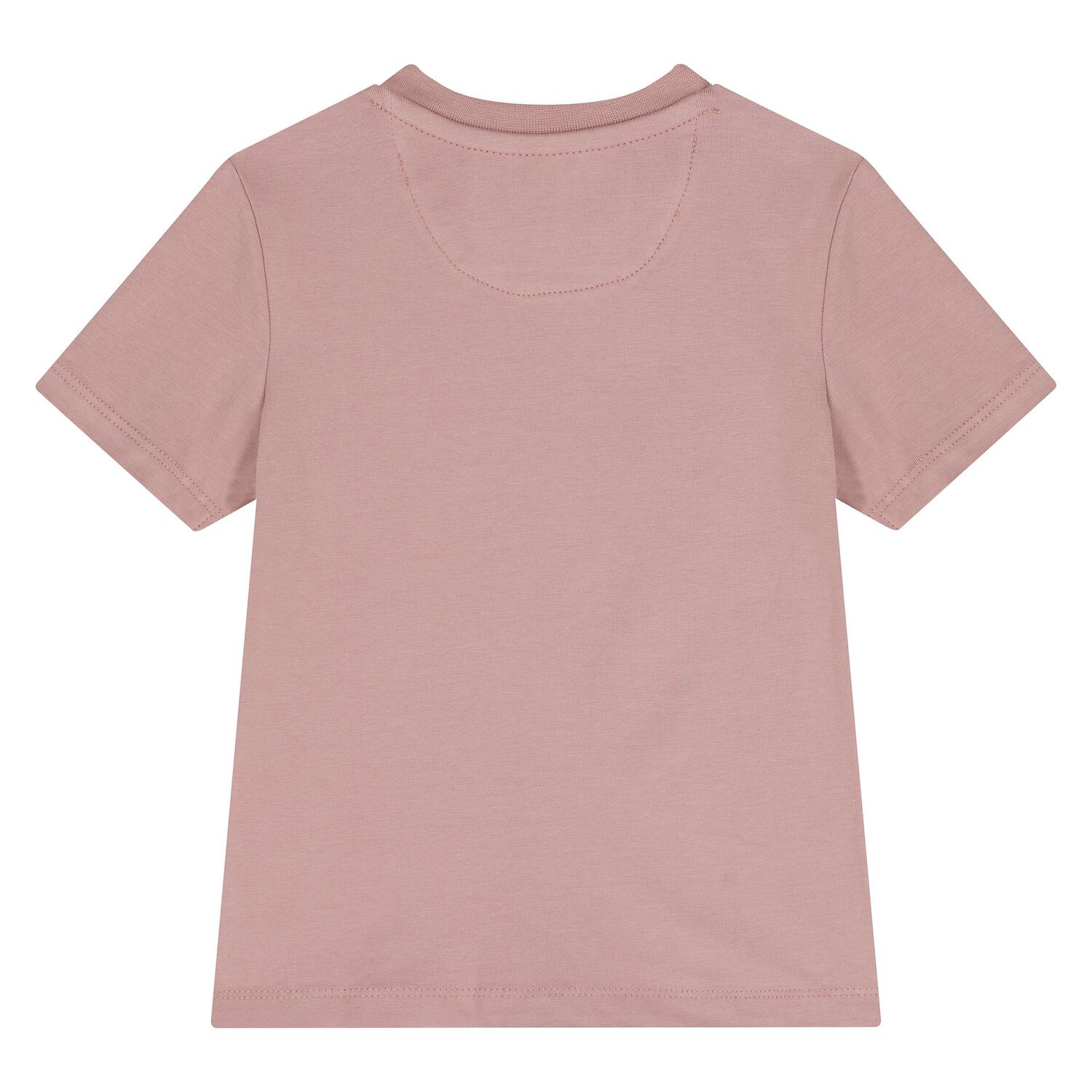 Younger Girls Pink Logo T-Shirt, 2, hi-res