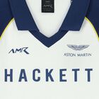 Boys White Logo Polo Shirt, 1, hi-res