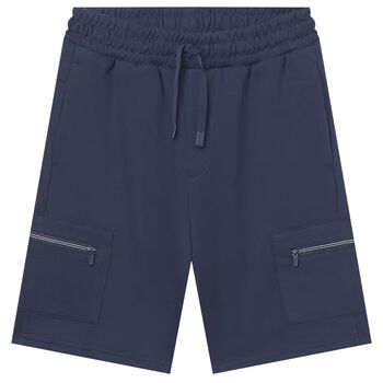 Boys Navy Blue Shorts
