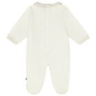 Ivory Logo Babygrow, 1, hi-res