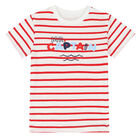 Younger Boys White & Red T-Shirts (2 Pack), 1, hi-res