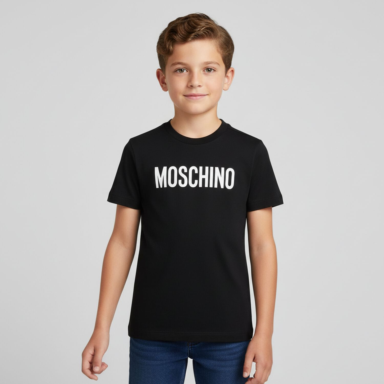 Black Logo T-Shirt, 3, hi-res