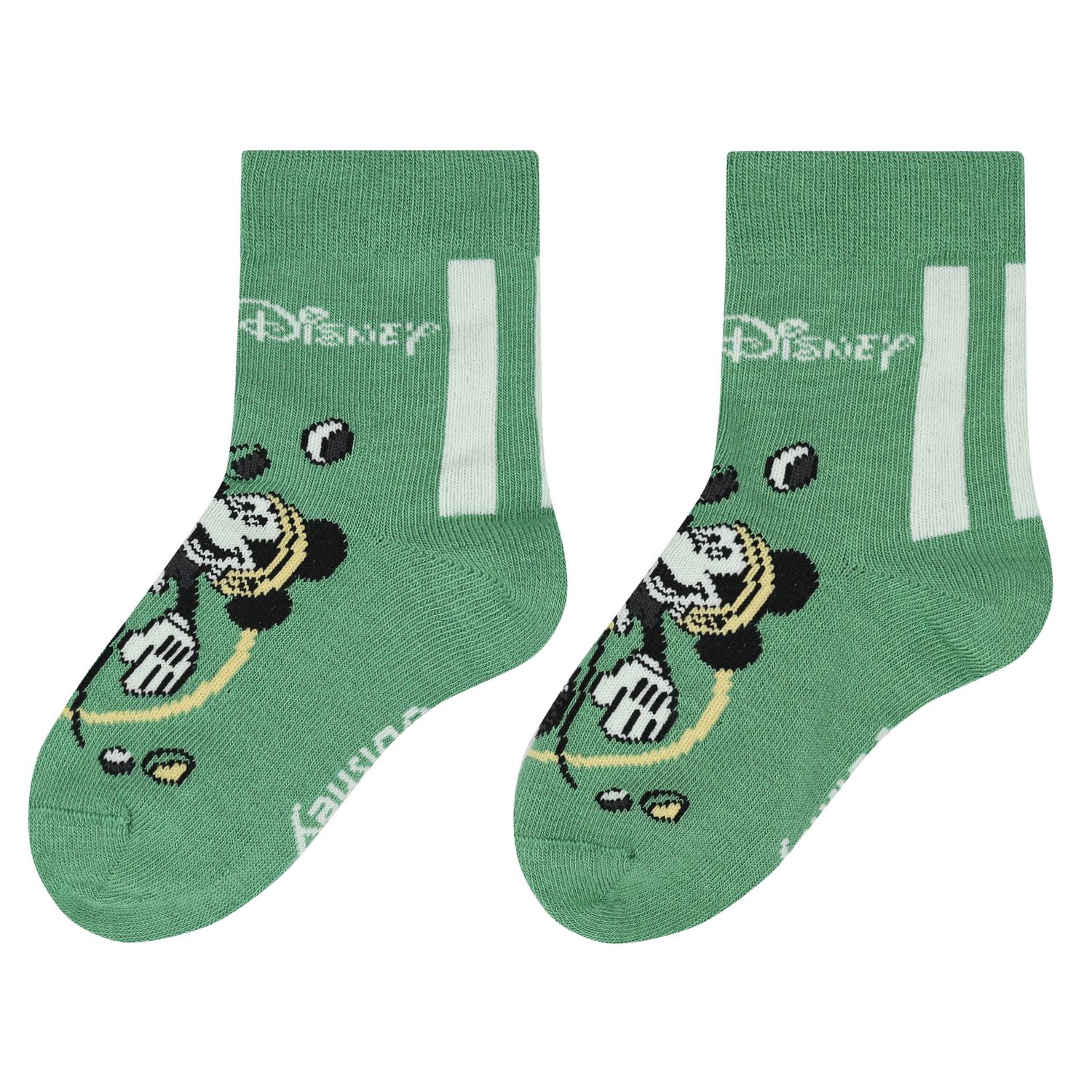 Multi-Coloured Disney Logo Socks ( 5-Pack ), 1, hi-res image number null