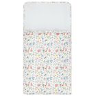 Baby Girls White Floral Baby Nest, 1, hi-res