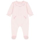 Baby Girls Pink Floral Babygrow Set, 1, hi-res