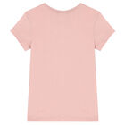 Girls Pink Logo T-Shirt, 1, hi-res