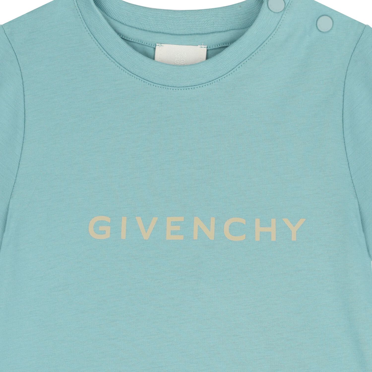 Younger Boys Blue Logo T-Shirt, 3, hi-res