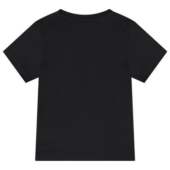 Black Trefoil Logo T-Shirt