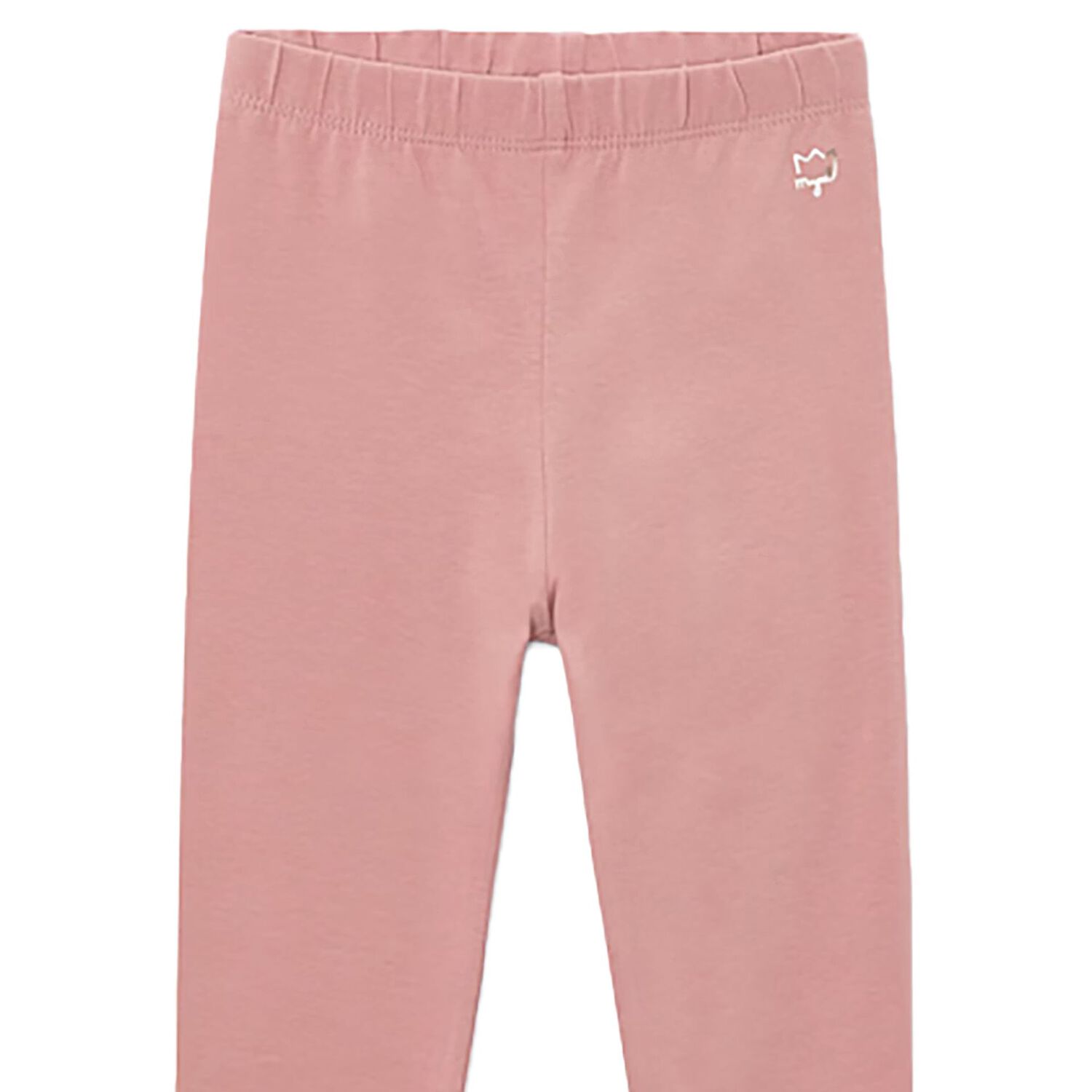 Girls Pink Logo Leggings, 1, hi-res