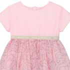 Girls Pink Tulle Choupette Dress, 1, hi-res