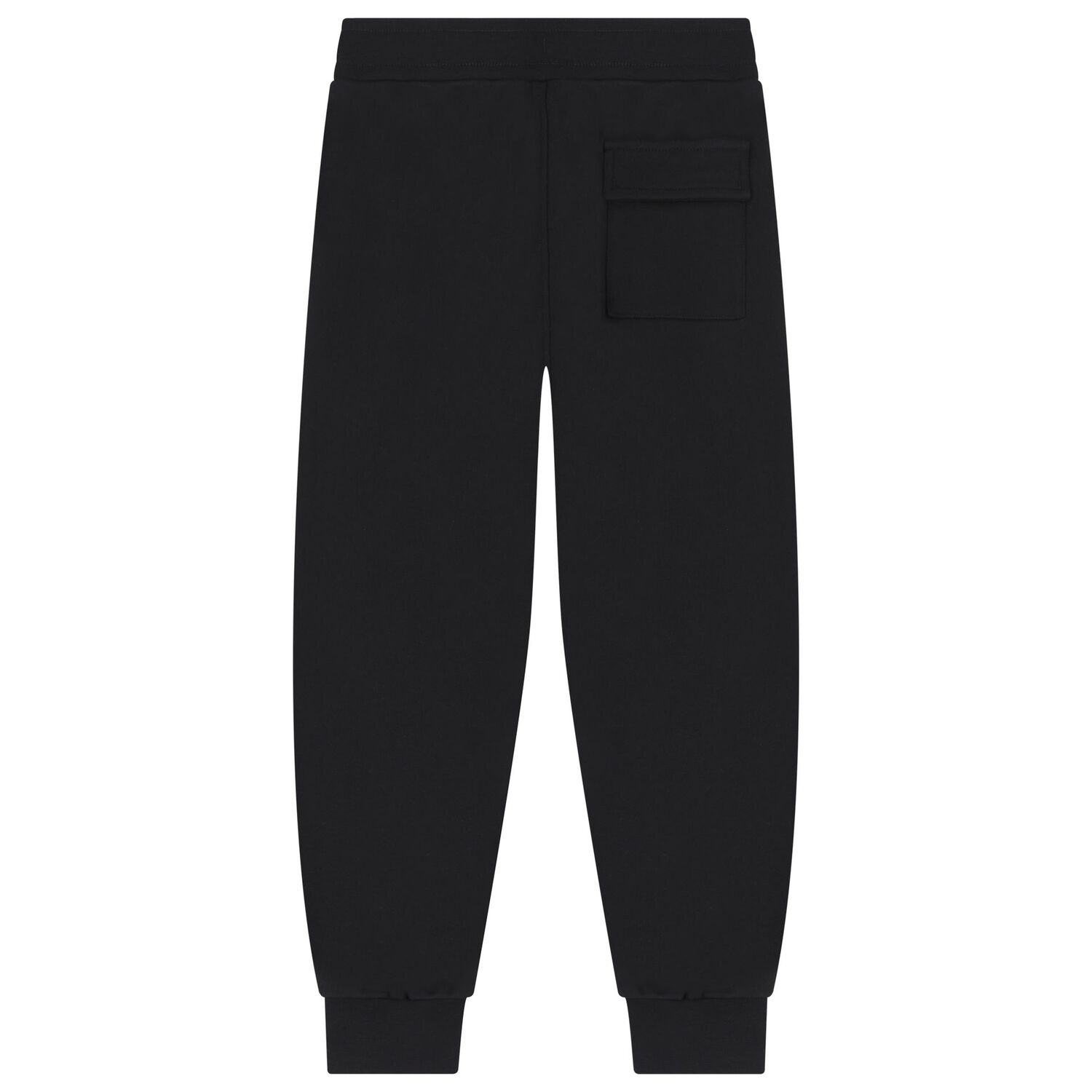 Boys Black Logo Joggers , 1, hi-res