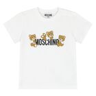 Younger White Teddy Bear Logo T-Shirt, 1, hi-res