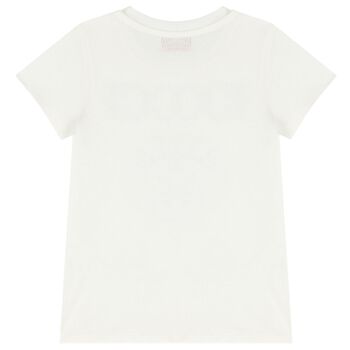 Girls Ivory Logo T-Shirt