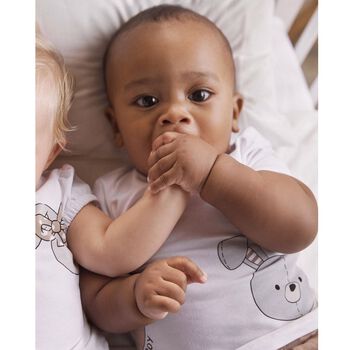 Baby Boys Bear & Rabbit Shorts Set