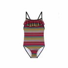 Girls Caro Striped Swimsuit, 1, hi-res