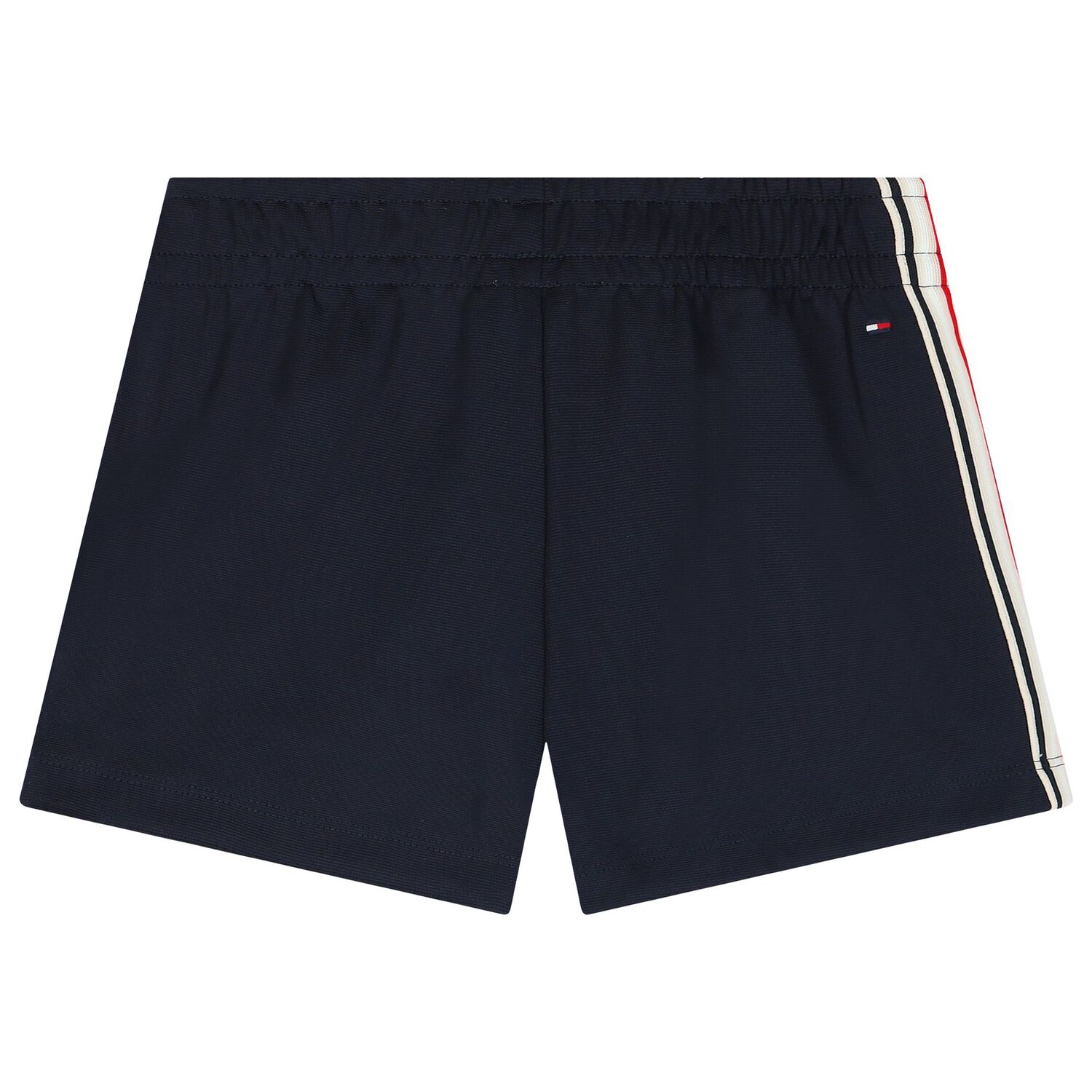 Girls Navy Blue Logo Shorts, 1, hi-res image number null