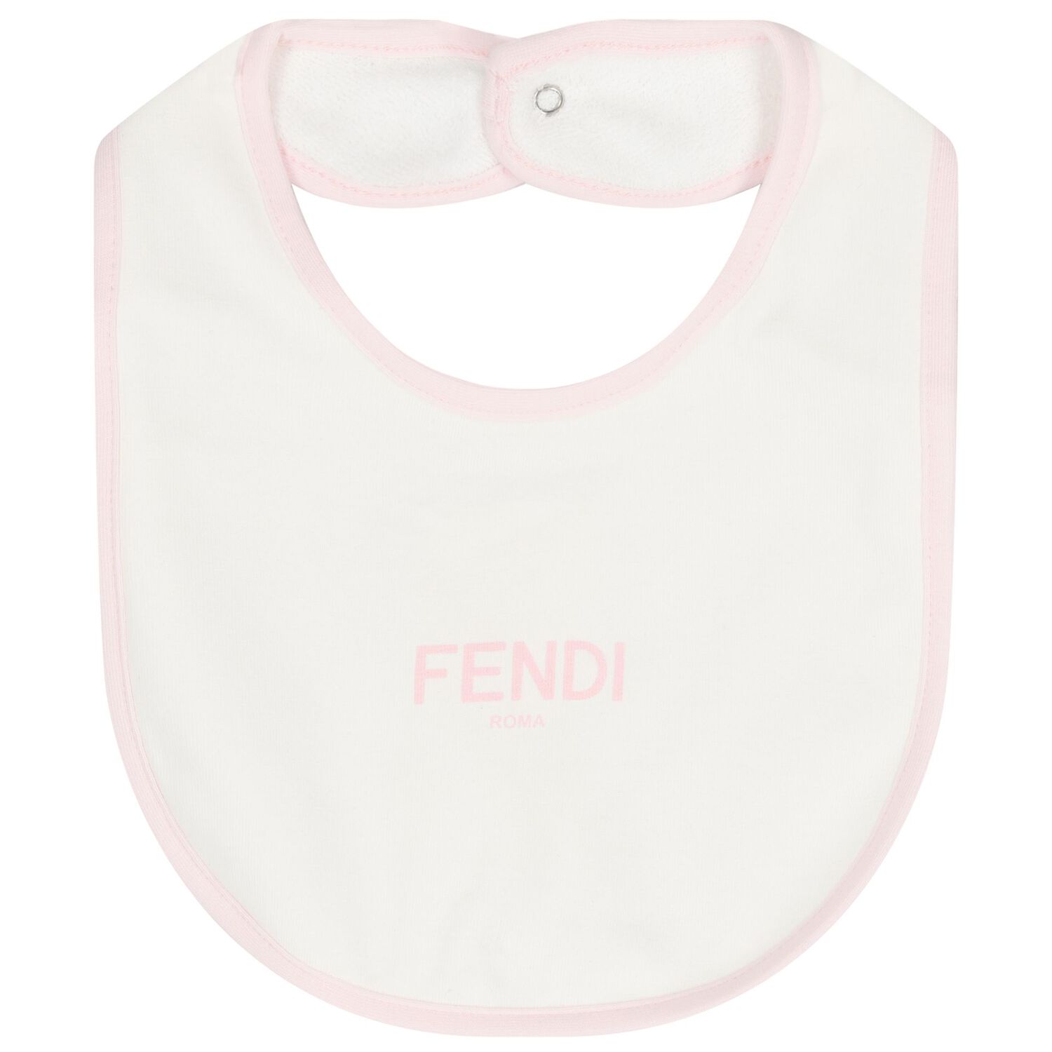 Baby Girls Ivory & Pink Logo Babygrow Gift Set, 2, hi-res