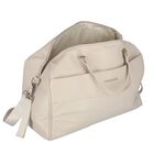 Beige Logo Baby Changing Bag, 1, hi-res