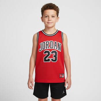 Boys Red Jordan Jersey Top
