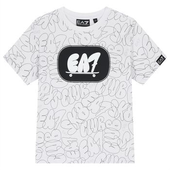 Boys White Logo T-Shirt
