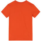 Boys Orange Logo T-Shirt, 1, hi-res