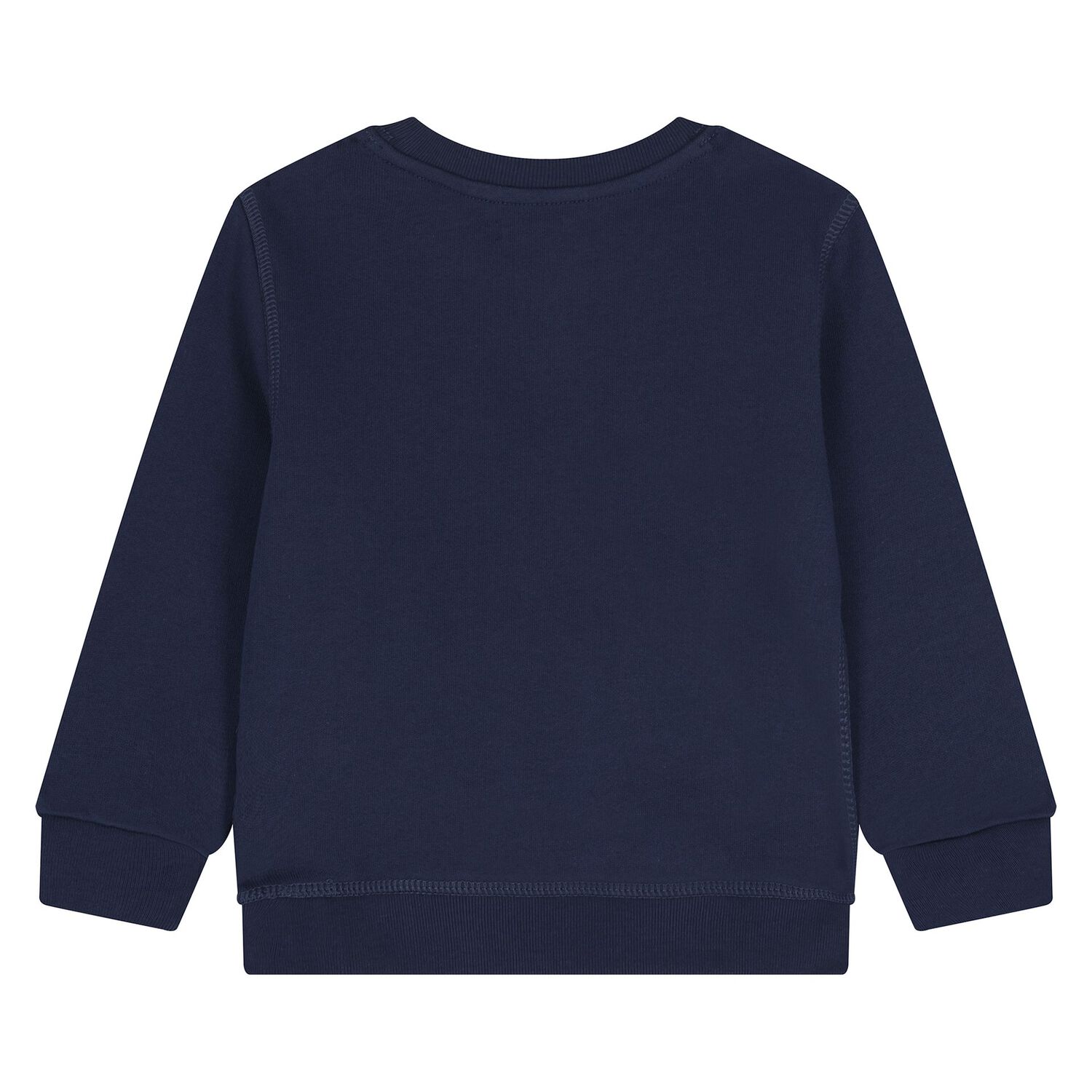 Baby Boys Navy Blue Logo Tracksuit, 1, hi-res