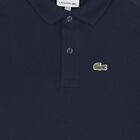 Boys Navy Blue Logo Polo Shirt, 3, hi-res