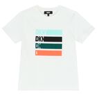Boys White Logo T-Shirt, 2, hi-res