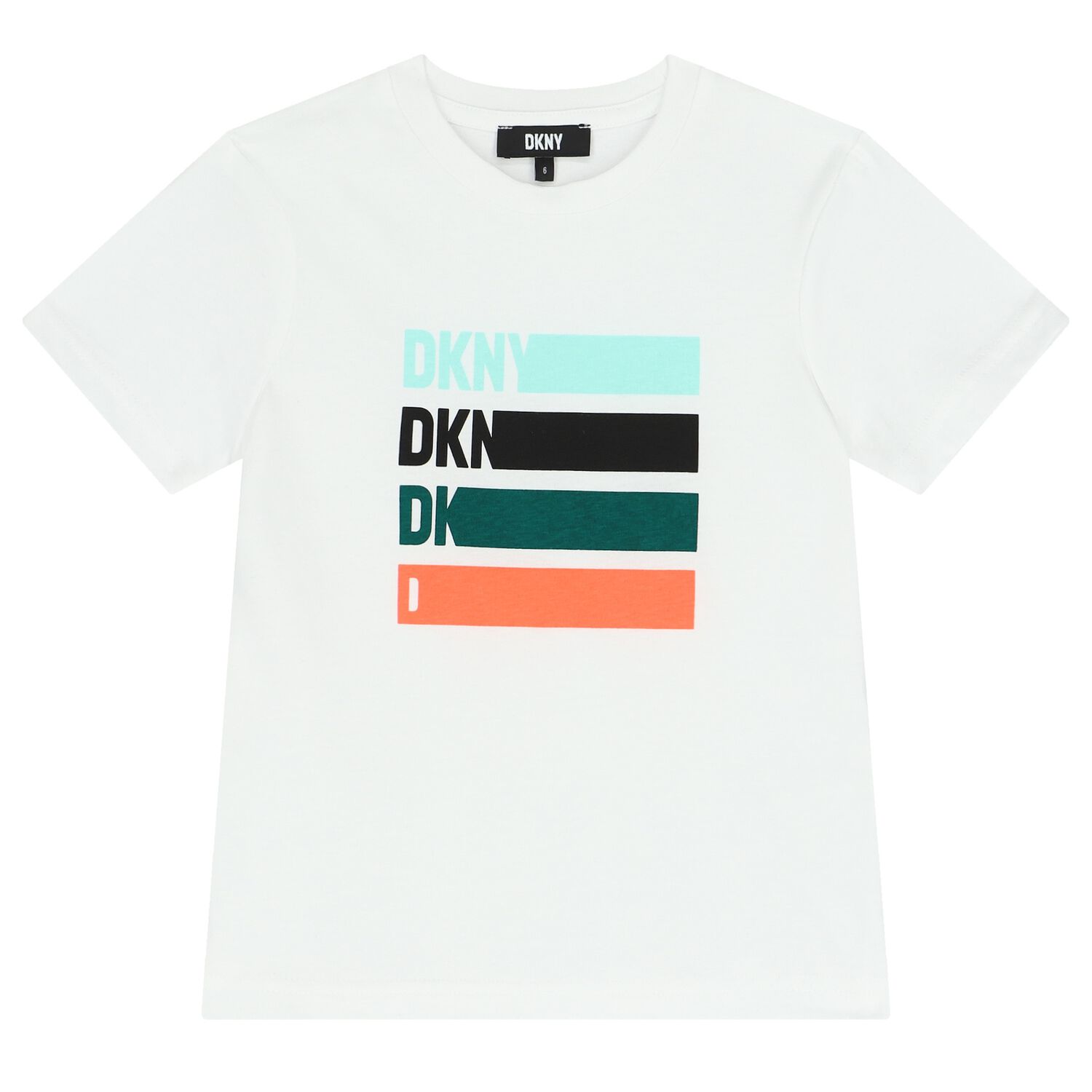 Boys White Logo T-Shirt, 2, hi-res image number null