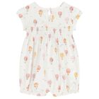 Baby Girls Yellow & White Rompers ( 2-Pack ), 2, hi-res
