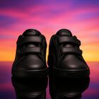 Boys Black Smash V2 Trainers, 1, hi-res