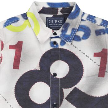 Boys Multi-Coloured Logo Shirt