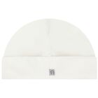 Ivory & Gold Logo Baby Hat, 1, hi-res
