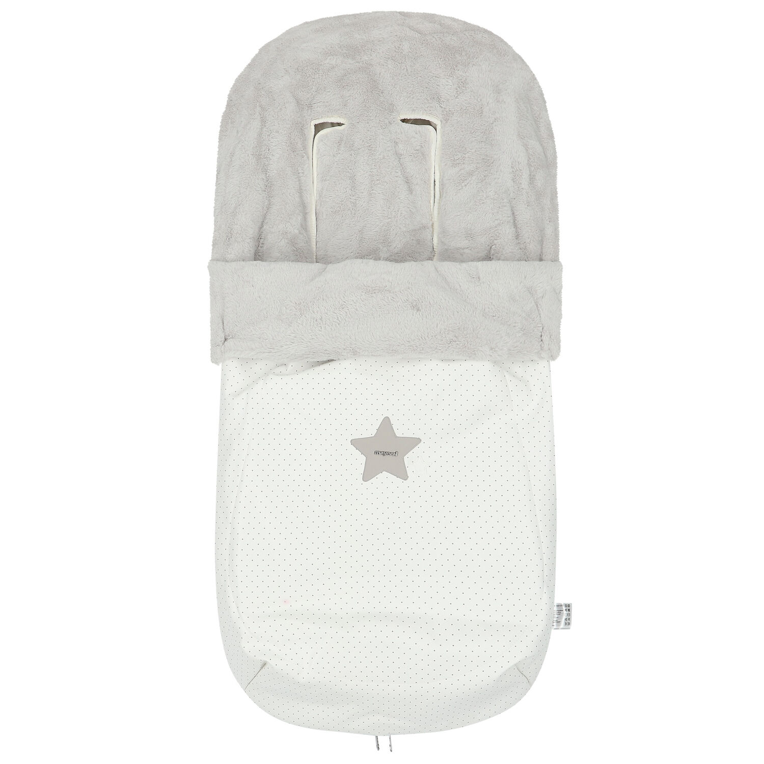 Ivory & Grey Baby Nest, 2, hi-res