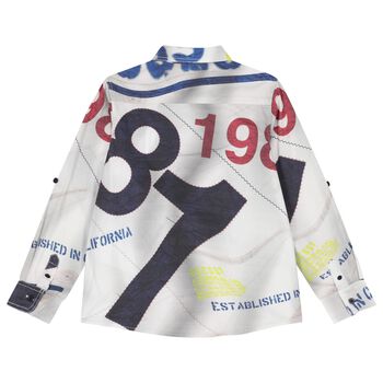 Boys Multi-Coloured Logo Shirt