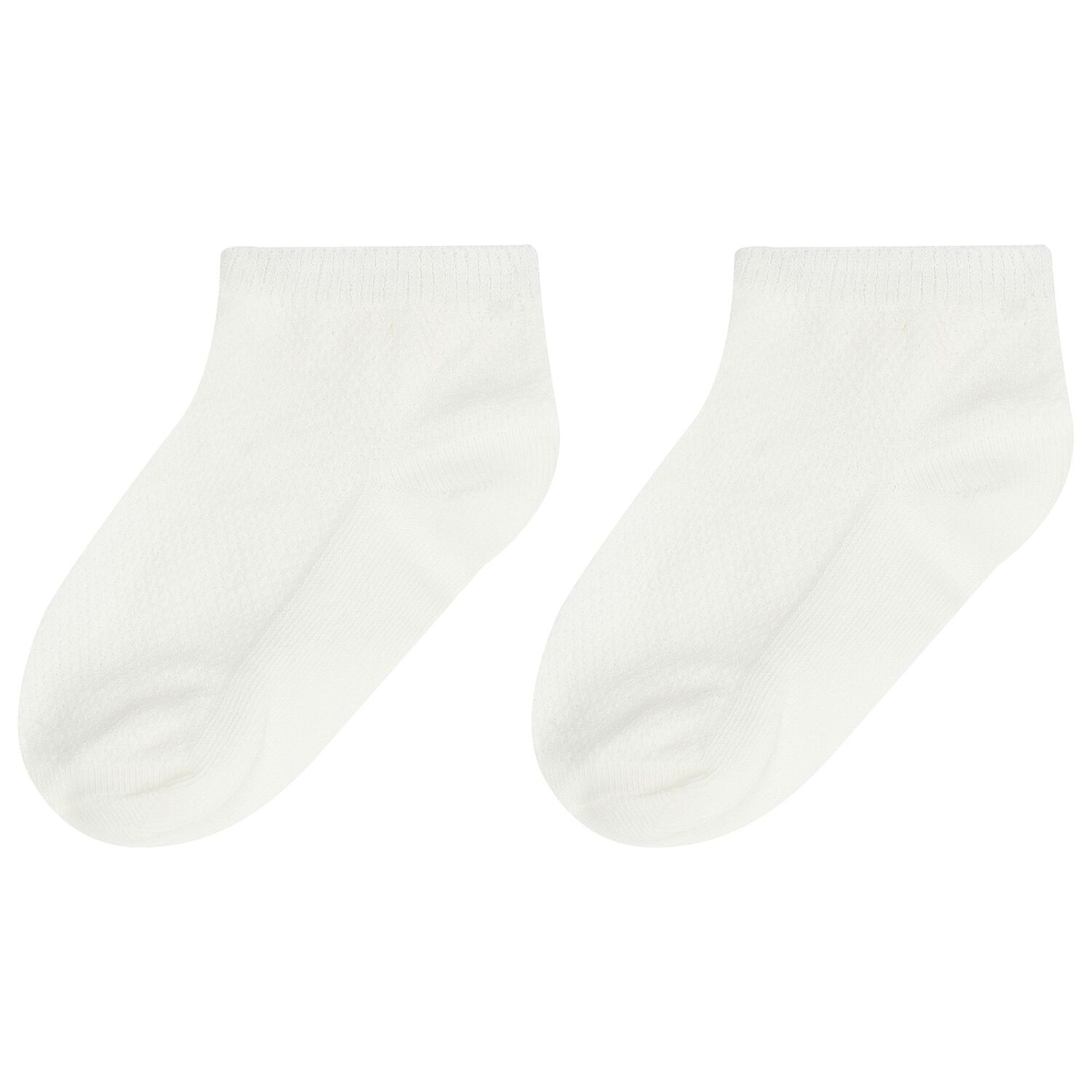Baby Boys Blue & Ivory Socks (3 Pack), 1, hi-res image number null
