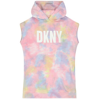 Girls Multi-Coloured Logo Dress